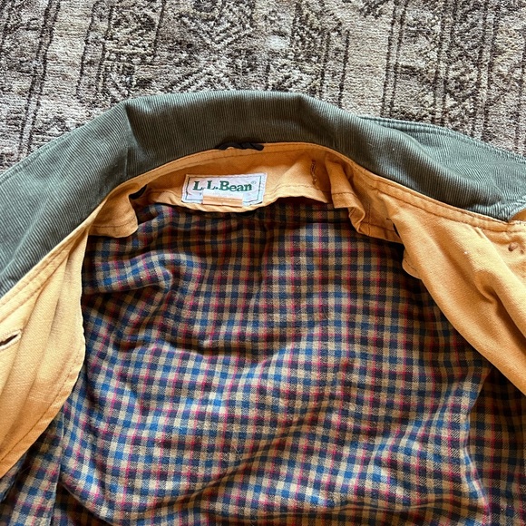 Women’s LL Bean Vintage Chore Barn Coat w/detachable quilted flannel lining - Picture 14 of 14